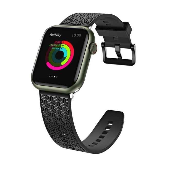 Каишка Y за Apple Watch 7 / SE (45/44/42mm) Черен