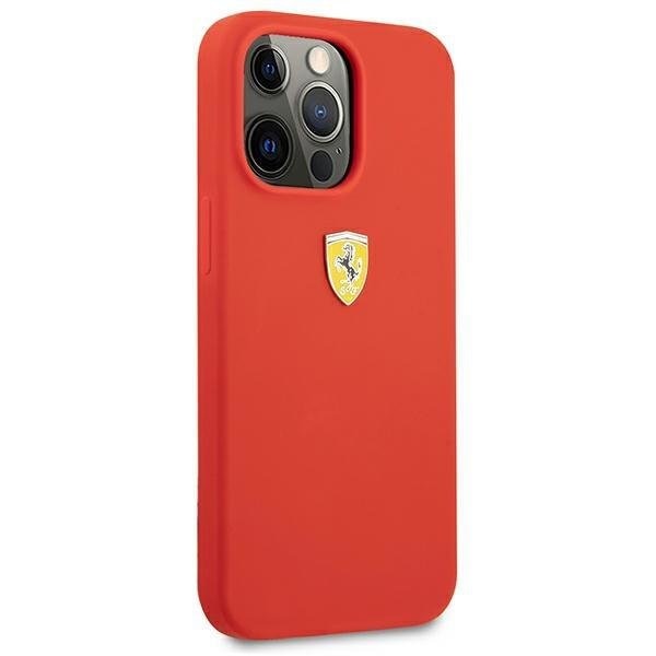 Калъф Ferrari FESSIHCP13XRE за iPhone 13 Pro Max 6.7’ червен