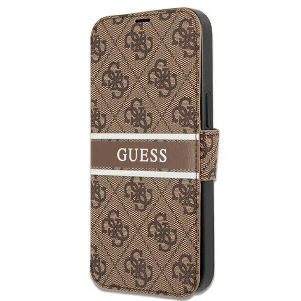 Калъф Guess GUBKP13S4GDBR за iPhone 13 mini 5.4’ кафяв