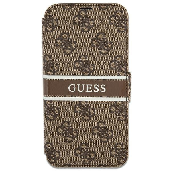 Калъф Guess GUBKP13S4GDBR за iPhone 13 mini 5.4’ кафяв