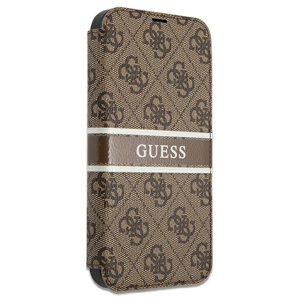 Калъф Guess GUBKP13S4GDBR за iPhone 13 mini 5.4’ кафяв