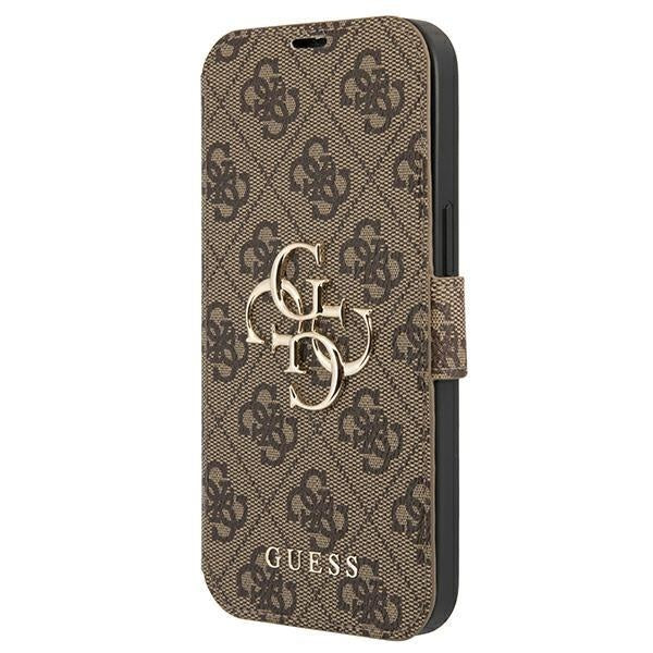 Калъф Guess GUBKP13S4GMGBR за iPhone 13 mini 5.4’ кафяв