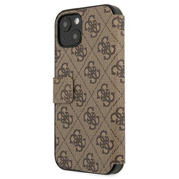 Калъф Guess GUBKP13S4GMGBR за iPhone 13 mini 5.4’ кафяв