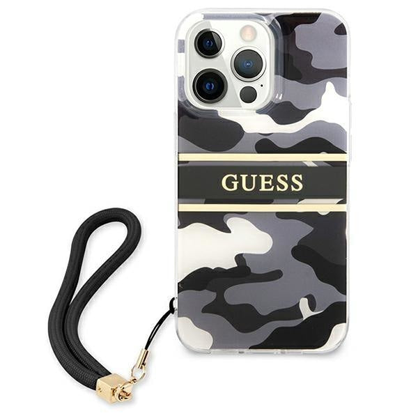 Калъф Guess GUHCP13LKCABBK за iPhone 13 Pro / 6.1’ черен