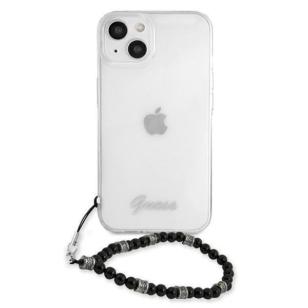 Калъф Guess Script and Black Pearls за Apple iPhone