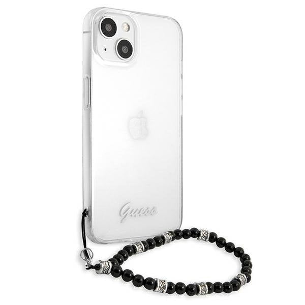 Калъф Guess Script and Black Pearls за Apple iPhone