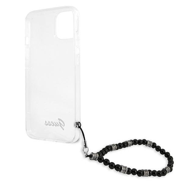 Калъф Guess Script and Black Pearls за Apple iPhone