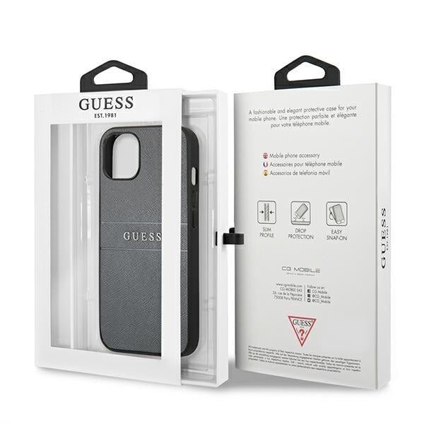 Калъф Guess GUHCP13SPSASBGR за iPhone 13 mini 5.4’ сив