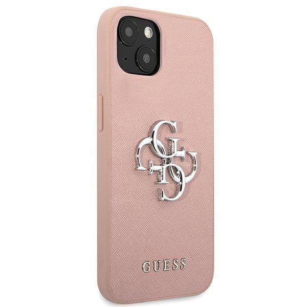 Калъф Guess GUHCP13SSA4GSPI за iPhone 13 mini 5.4’ розов