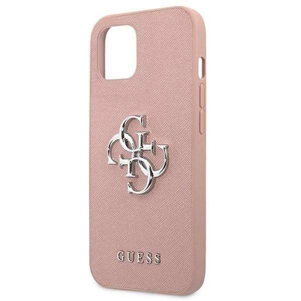 Калъф Guess GUHCP13SSA4GSPI за iPhone 13 mini 5.4’ розов