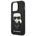 Калъф Karl Lagerfeld Pu Saffiano за Iphone 13 Pro Черен