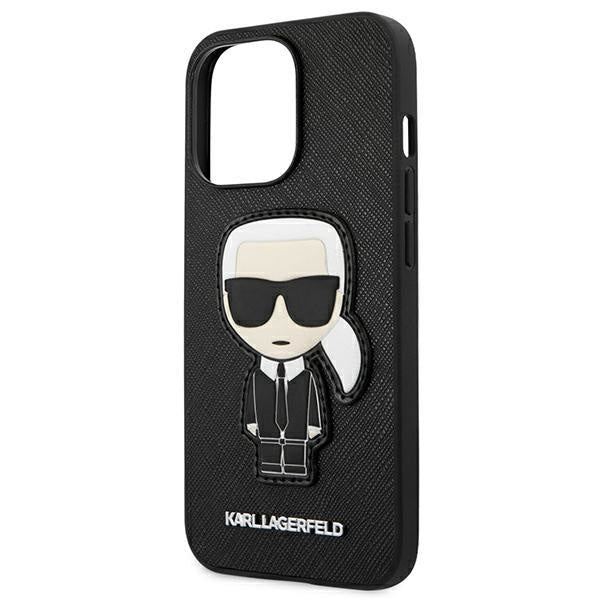 Калъф Karl Lagerfeld Pu Saffiano за Iphone 13 Pro Max Черен