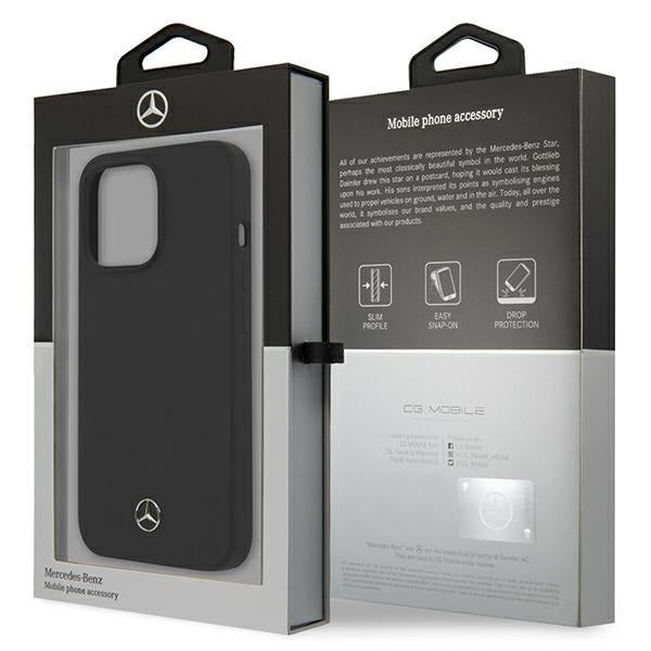 Калъф Mercedes MagSafe MEHCP13XSILBK за iPhone 13