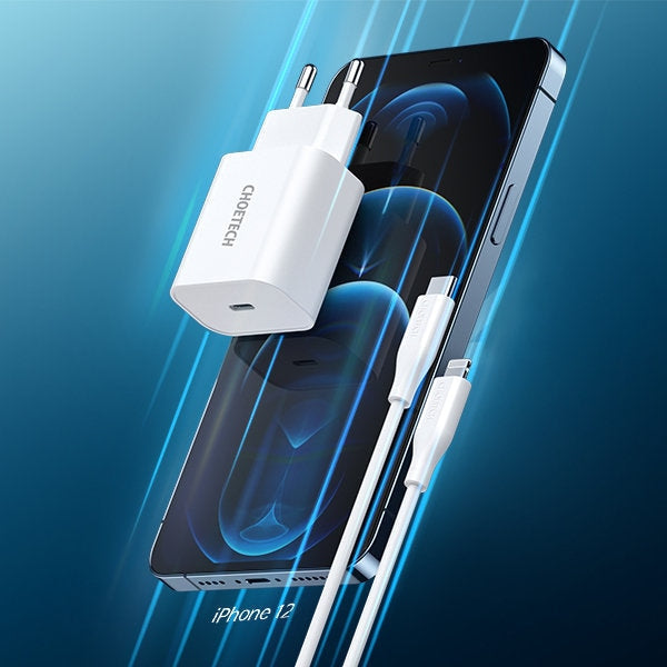 Зарядно устройство Choetech USB - C 20W 3A