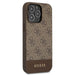 Калъф Guess GUHCP13LG4GLBR за iPhone 13 Pro / 6.1’ кафяв