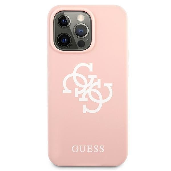 Калъф Guess GUHCP13LLS4GWPI за iPhone 13 Pro / 6.1’ розов