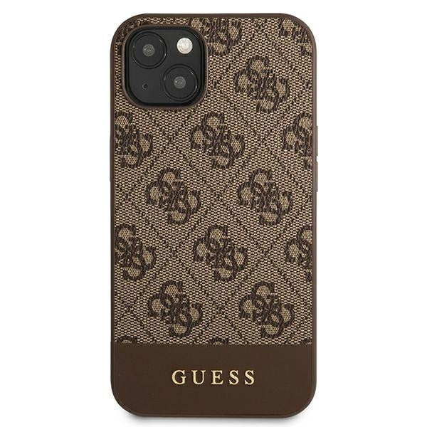 Калъф Guess GUHCP13MG4GLBR за iPhone 13 6.1’ кафяв