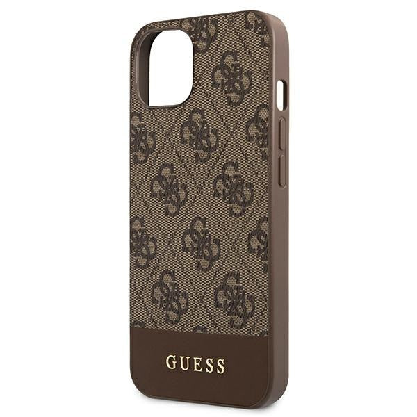 Калъф Guess GUHCP13MG4GLBR за iPhone 13 6.1’ кафяв