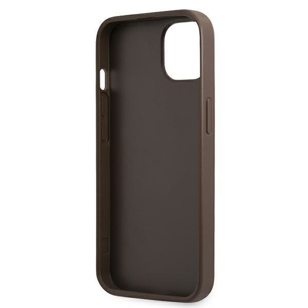 Калъф Guess GUHCP13MG4GLBR за iPhone 13 6.1’ кафяв