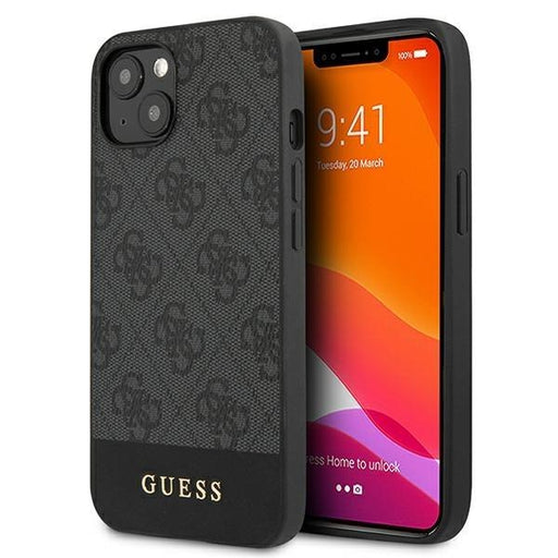 Калъф Guess GUHCP13MG4GLGR за iPhone 13 6.1’ сив