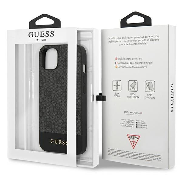 Калъф Guess GUHCP13MG4GLGR за iPhone 13 6.1’ сив