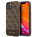 Калъф Guess GUHCP13SG4GLBR за iPhone 13 Mini 5.4 кафяв