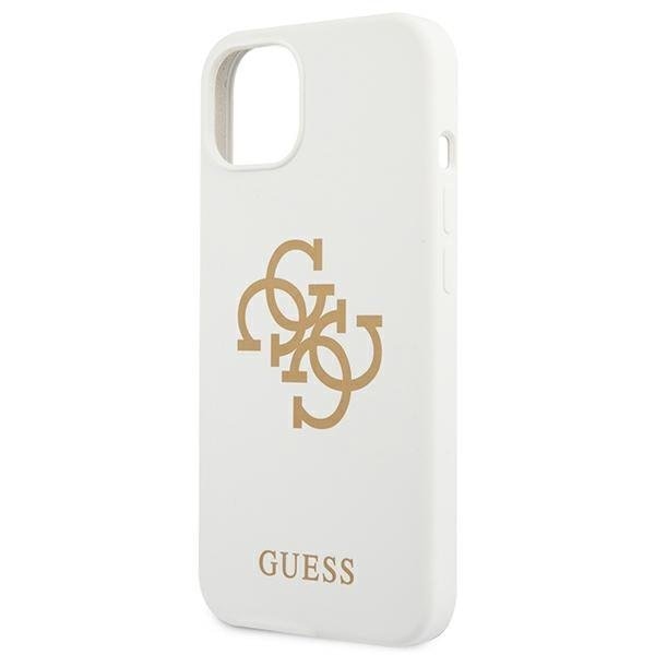 Калъф Guess GUHCP13SLS4GGWH за iPhone 13 mini 5.4’ бял