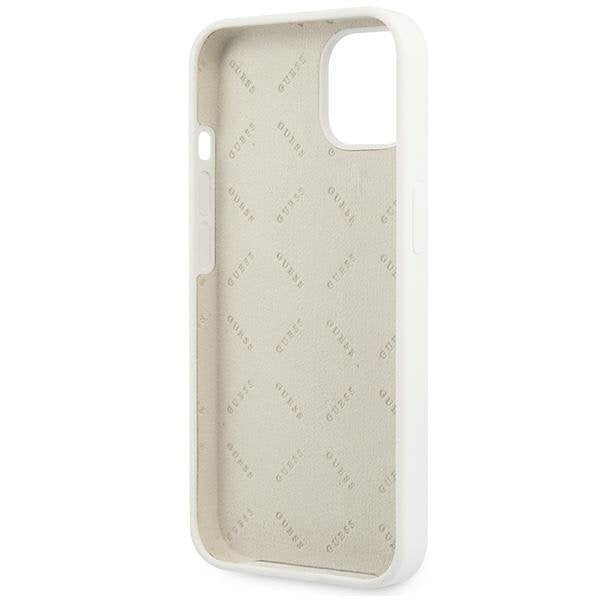 Калъф Guess GUHCP13SLS4GGWH за iPhone 13 mini 5.4’ бял