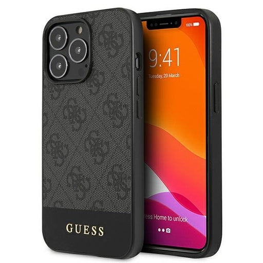 Калъф Guess GUHCP13XG4GLGR за iPhone 13 Pro Max 6.7’ сив