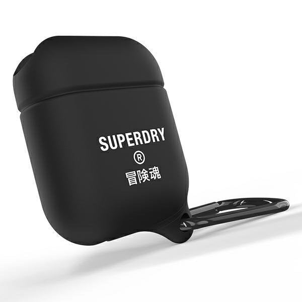 Водоустойчив кейс SuperDry за AirPods Черен