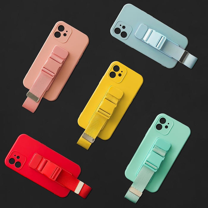 Кейс Rope Case с каишка за Xiaomi Poco X4 Pro 5G розов