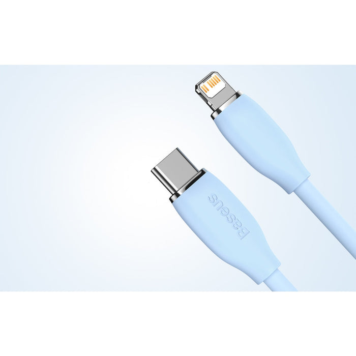 Кабел за зареждане USB-C към Lightning Baseus Jelly 20W