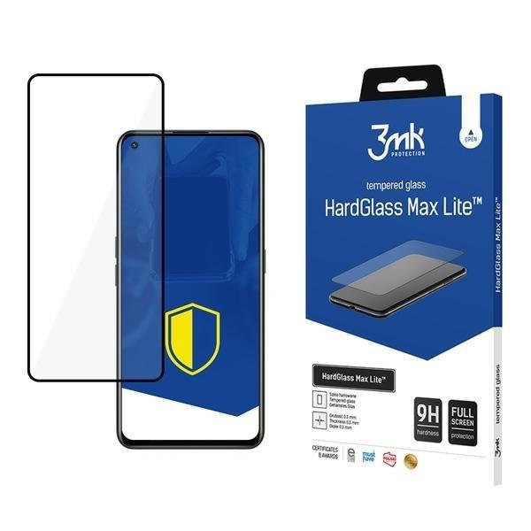 Протектор 3Mk HG Max Lite за Realme GT Neo 2 5G черен