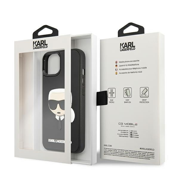 Калъф Karl Lagerfeld KLHCP13SKH3DBK за iPhone 13