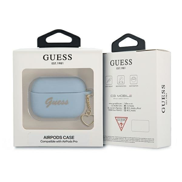 Калъф Guess GUAPLSCHSB Silicone Charm Collection за