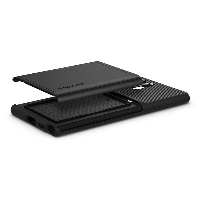 Кейс Spigen Slim Armor CS за Samsung Galaxy S22 Ultra Черен