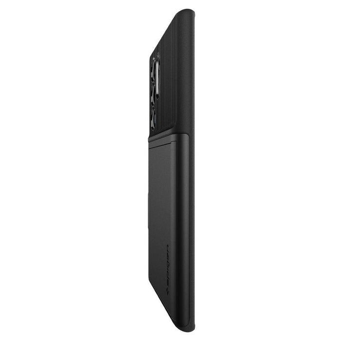 Кейс Spigen Slim Armor CS за Samsung Galaxy S22 Ultra Черен