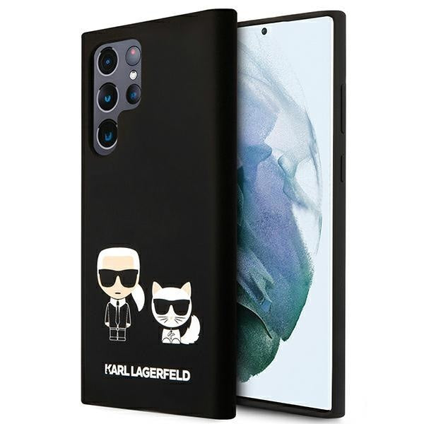 Гръб Karl Lagerfeld Silicone & Choupette Magsafe за