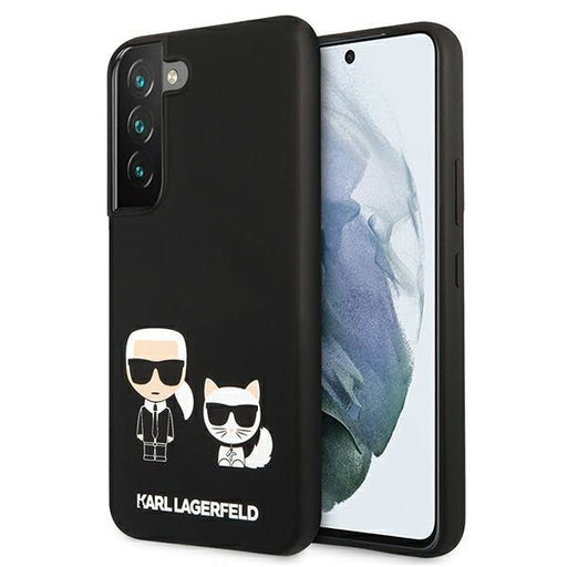 Гръб Karl Lagerfeld Silicone & Choupette Magsafe за