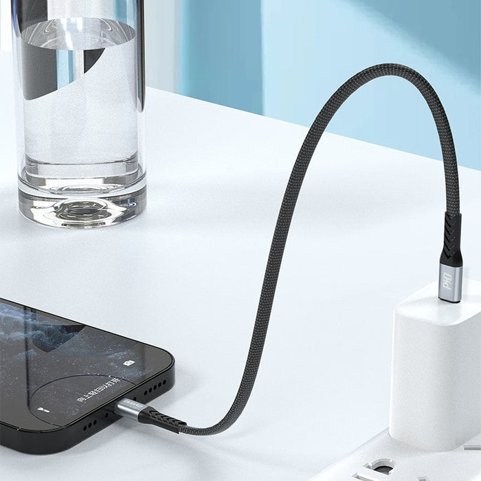 Кабел Dudao L10P USB Type C към Lightning PD20W черен (L10P)