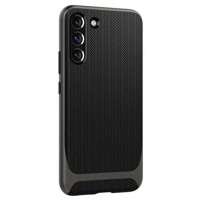 Кейс Spigen Neo Hybrid Gunmetal за Samsung Galaxy S22 Черен