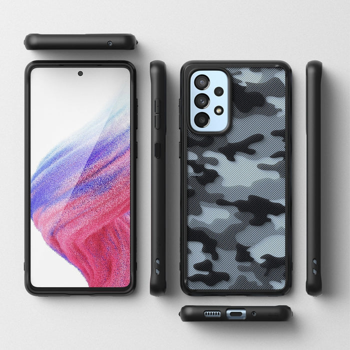 Калъф Ringke Fusion за Samsung Galaxy A53 5G Camo Black