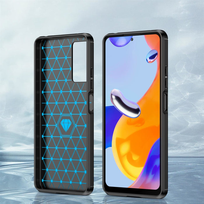 Carbon Case Гъвкав Кейс за Xiaomi Redmi Note 11