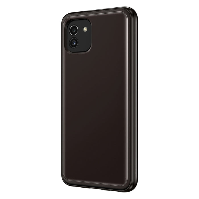 Кейс Samsung Soft Clear Cover за Galaxy A03 Черен