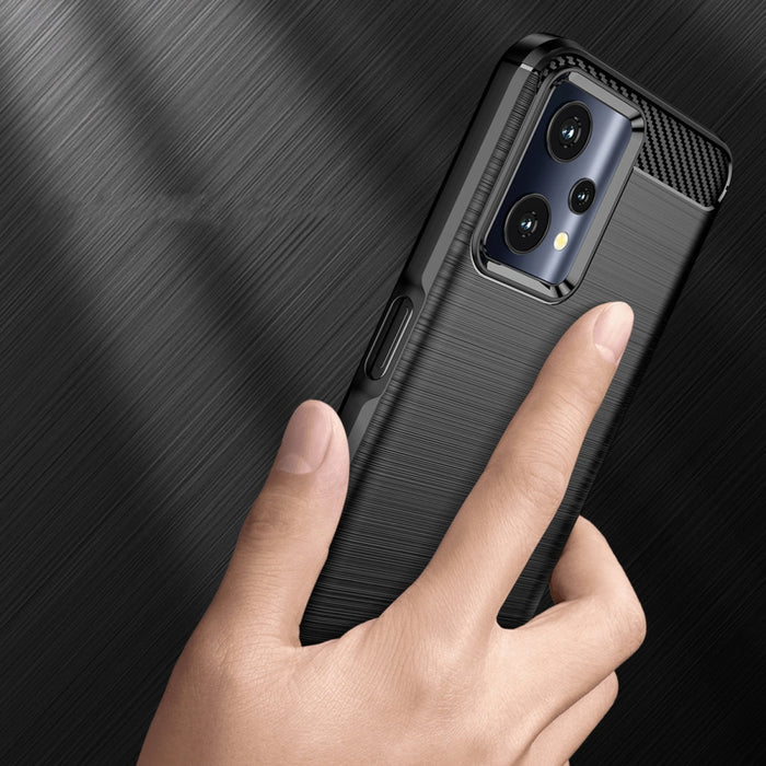 Carbon Case Гъвкав Кейс за Realme 9 Pro black