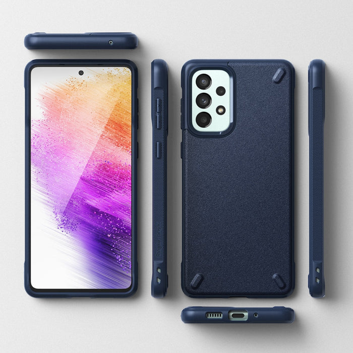 Калъф Ringke Onyx за Samsung Galaxy A73 Navy Blue