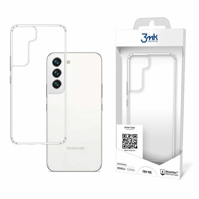 Кейс - гръб 3MK All - Safe AC за Samsung S22 Прозрачен