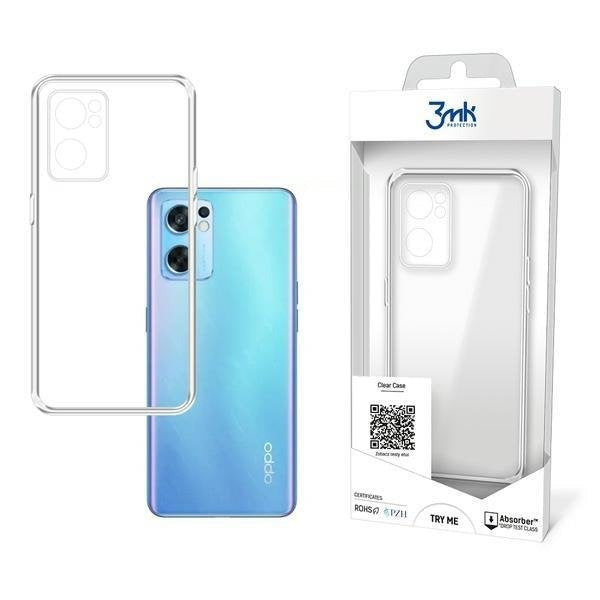 Кейс - гръб 3mk Armor за Oppo Reno 7 SE 5G Прозрачен