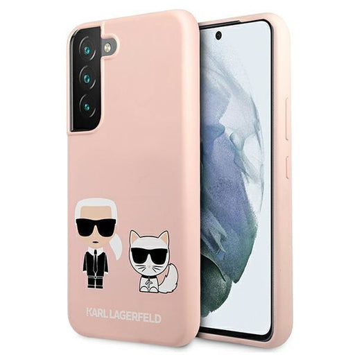 Калъф Karl Lagerfeld KLHCS22MSSKCI Silicone Ikonik &