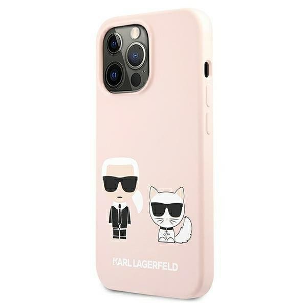 Калъф Karl Lagerfeld KLHMP13LSSKCI Silicone Ikonik &